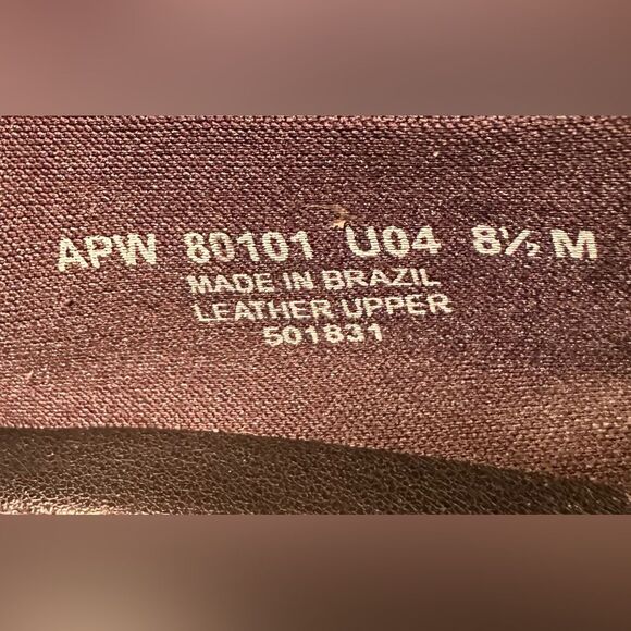 ROCKPORT Womens Black Leather Mary JaneChunky Block Heel Pumps. Size 8.5. EUC - Picture 8 of 8